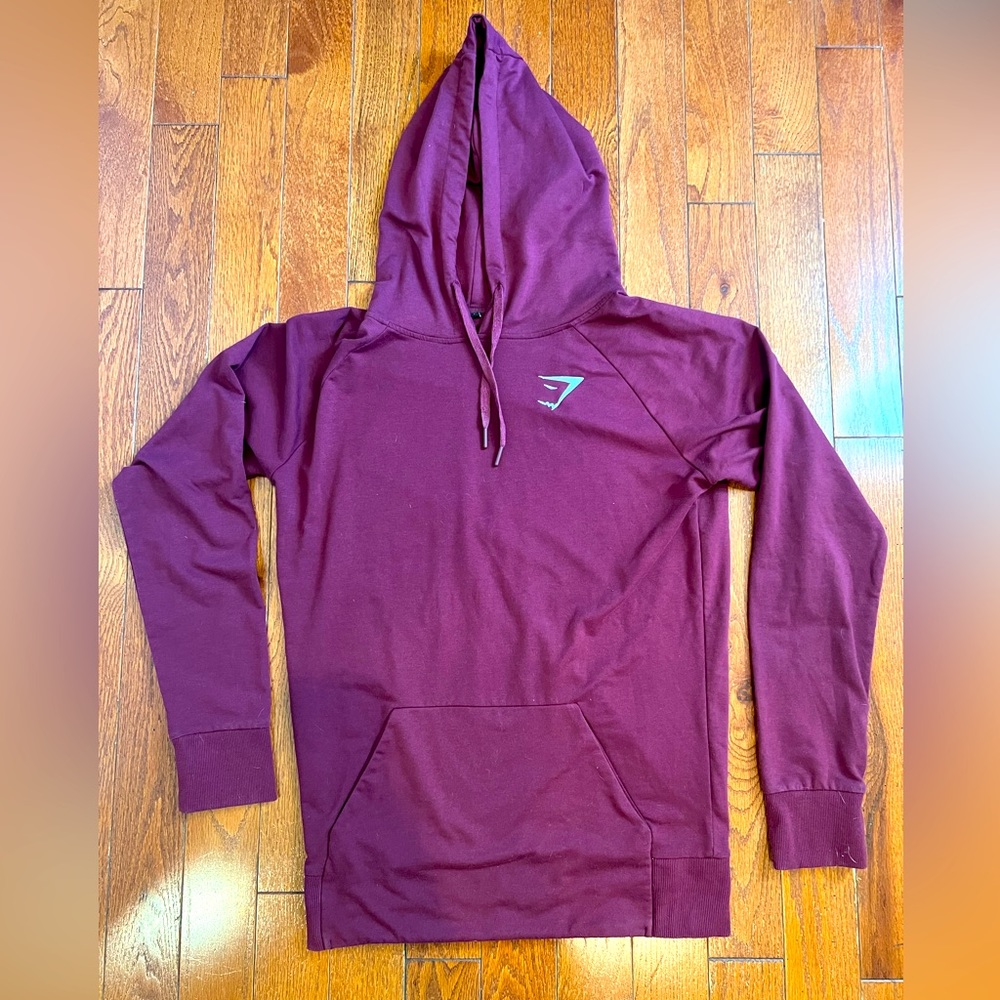 Gymshark Hoodie/Sweatshirt - Mens XL - Maroon/Red
